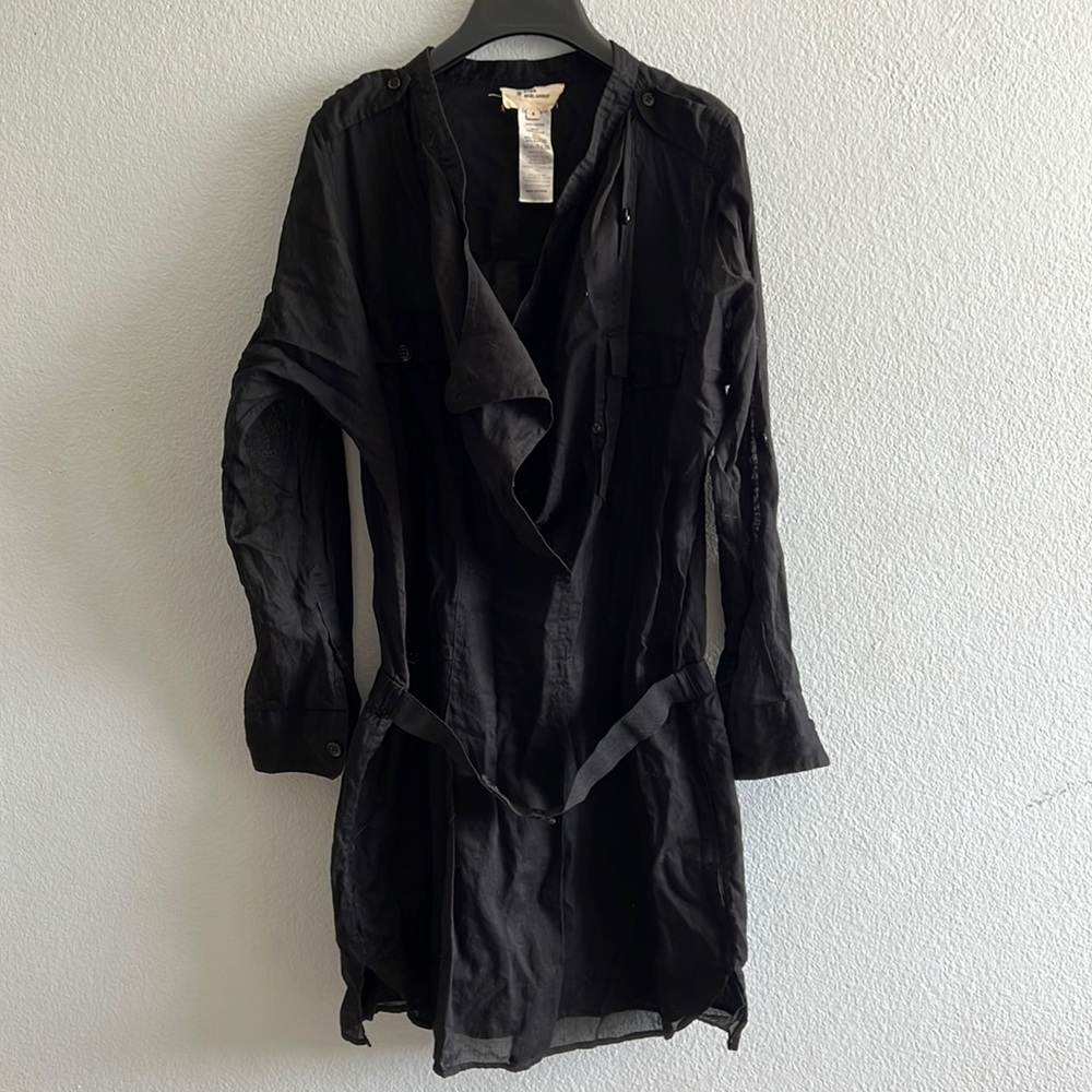 Isabel Marant LBD black tunic dress GUC